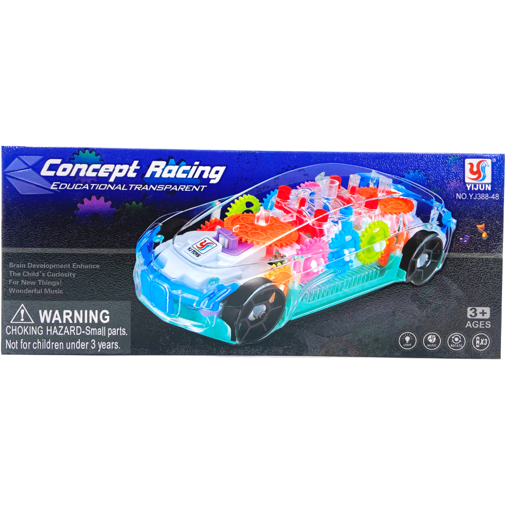 concept racing educational transparent car1