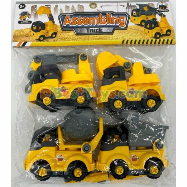 diy assembling truck 4pc1
