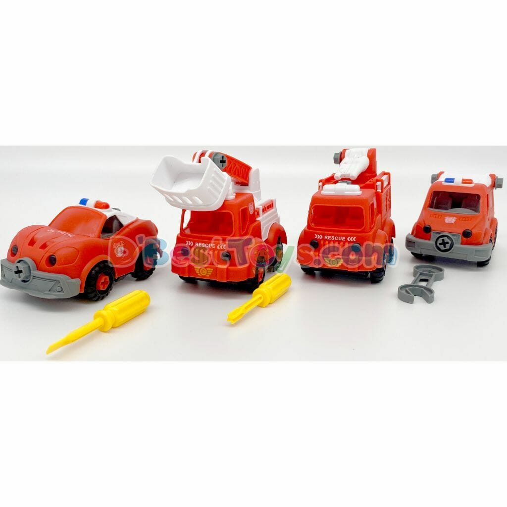 diy fire truck 4pc4