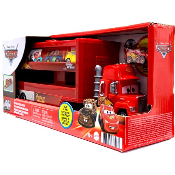 disney cars mini racer mack truck transporter2