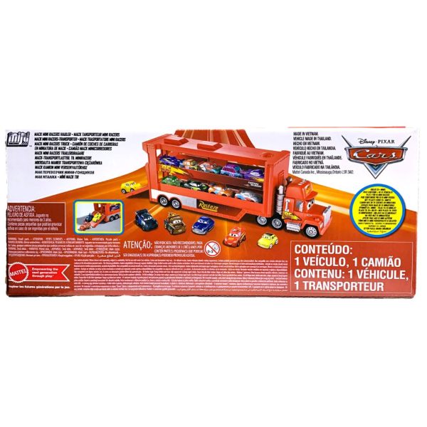 disney cars mini racer mack truck transporter3