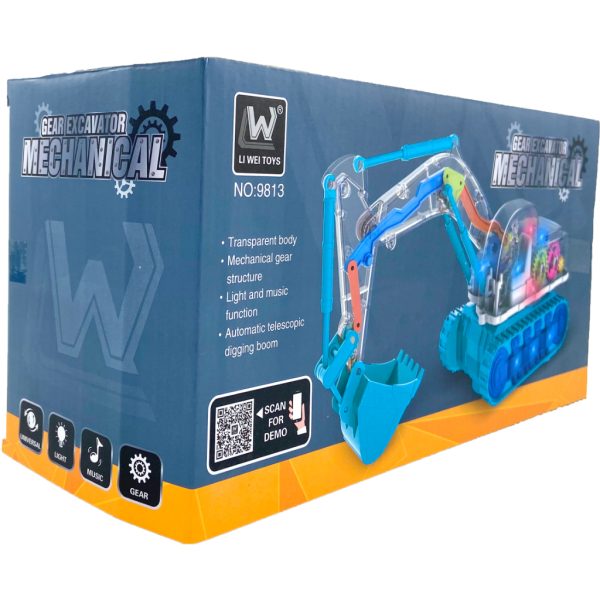 engineering gear excavator mechanical2