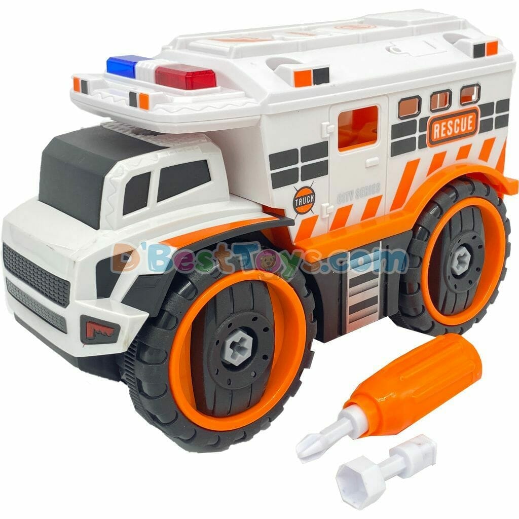 free wheel diy rescue truck3