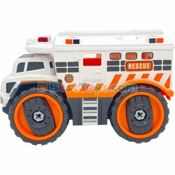 free wheel diy rescue truck5