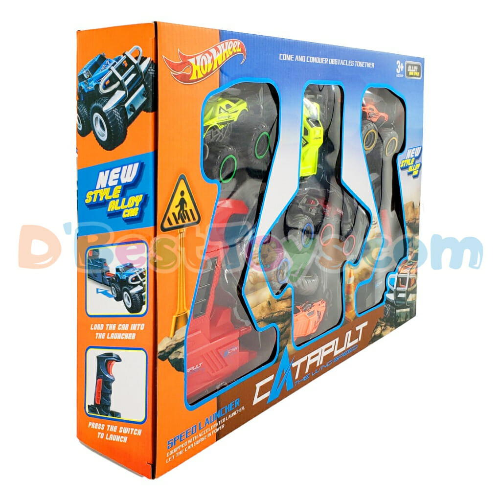 hotwheel speed launcher catapult (assorted) (3)