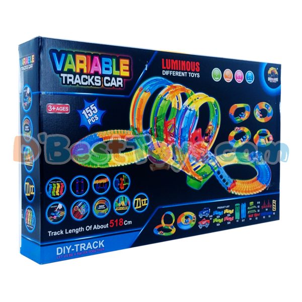 luminous variable tracks 155 pcs2