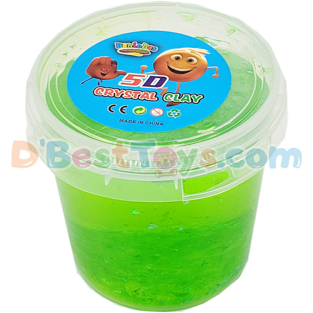 5d crystal clay tub large green1