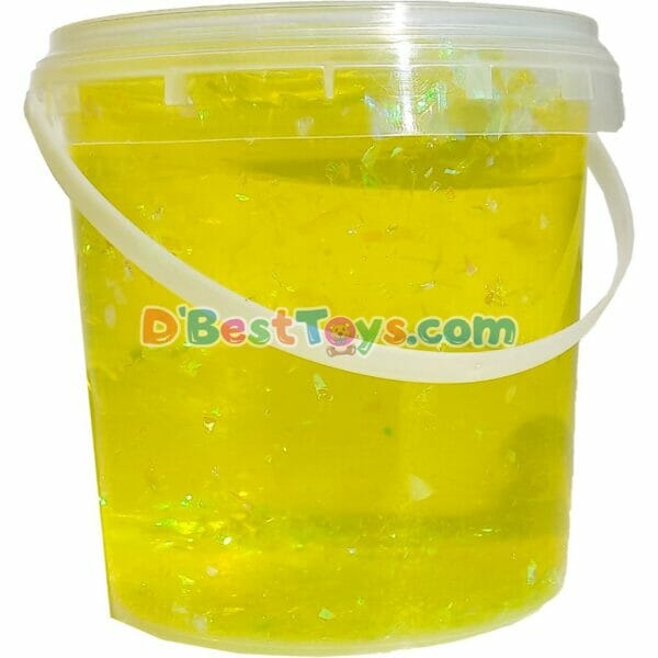 5d crystal clay tub medium yellow1