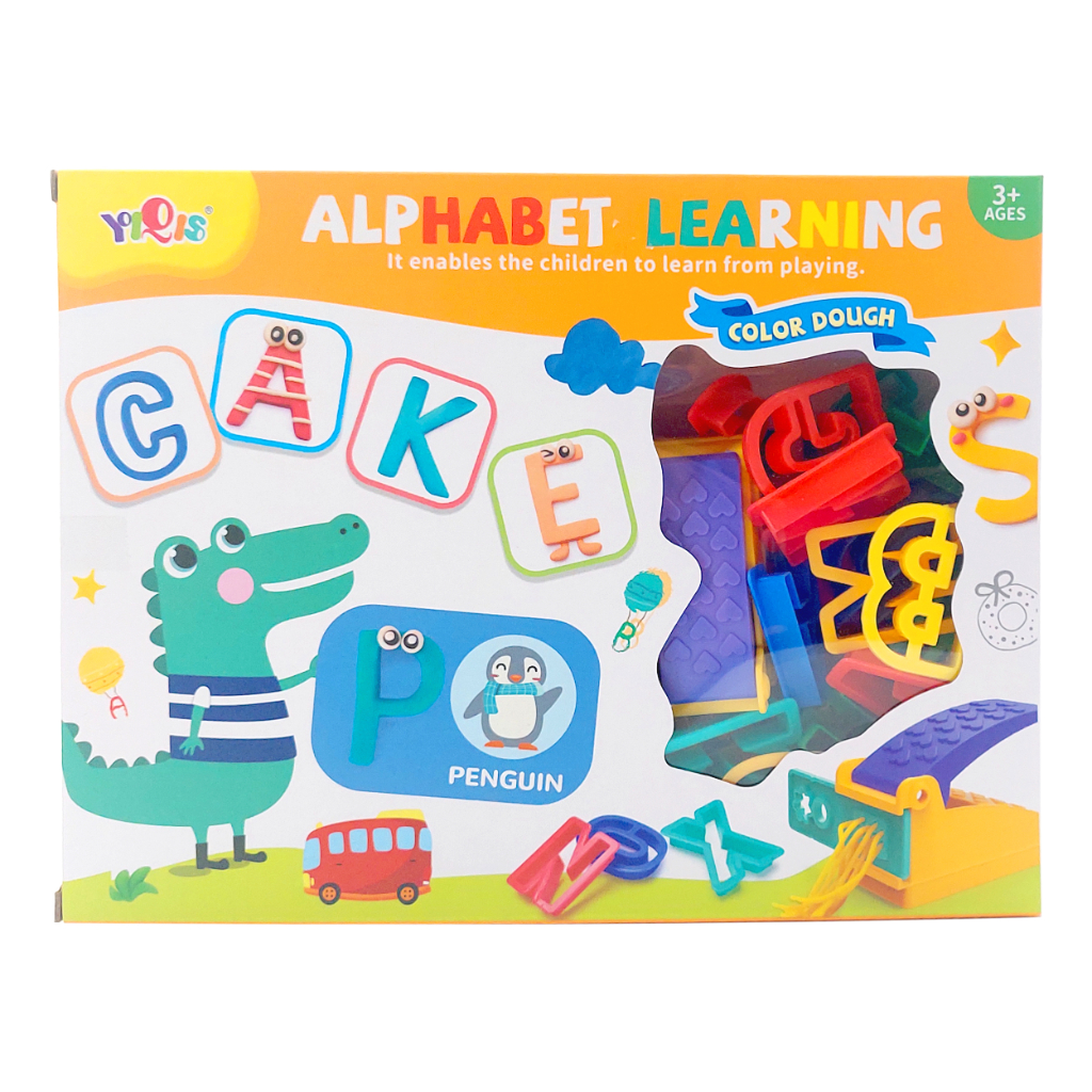 alphabet learning color dough1