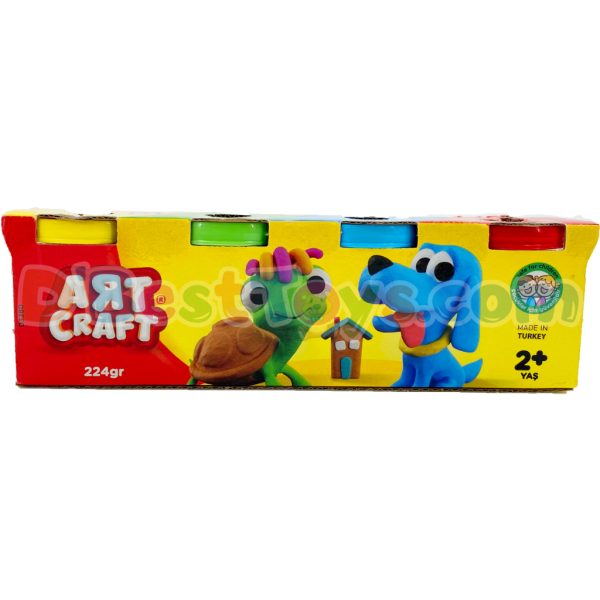 art craft play dough 4 tub pack1