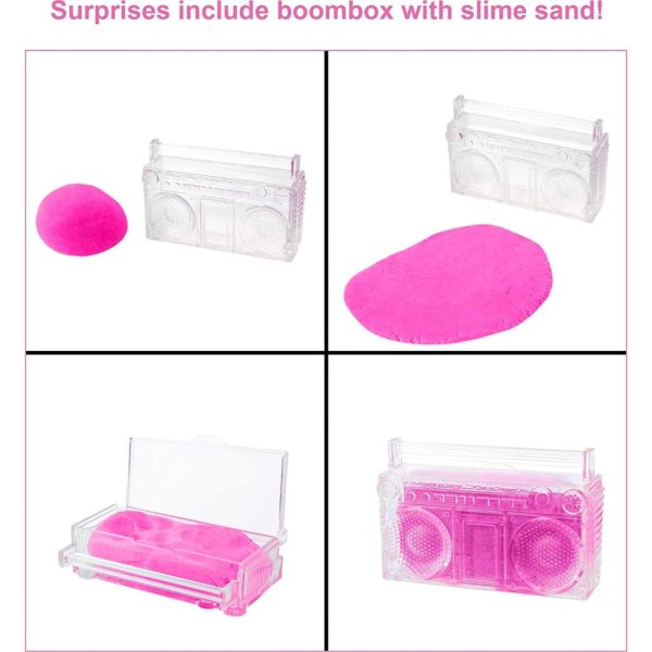 barbie color reveal totally neon fashions doll with orange streaked brunette hair & 25 surprises including color change3