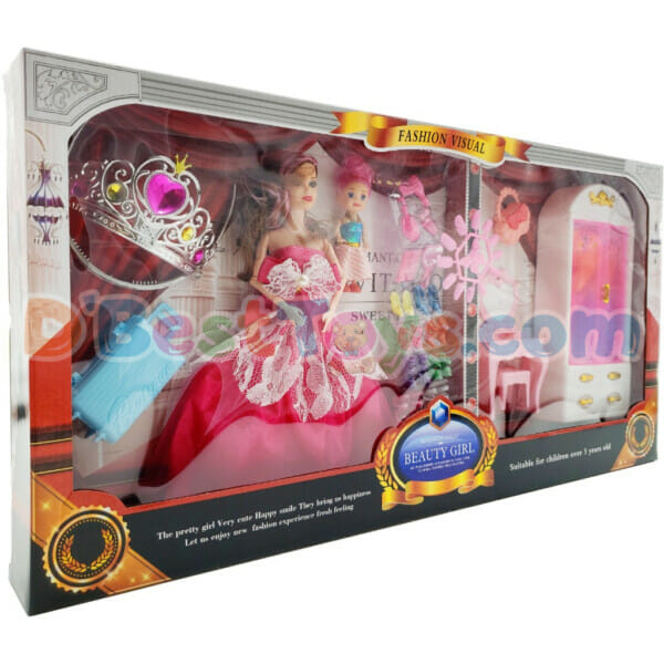 beauty girl doll set2