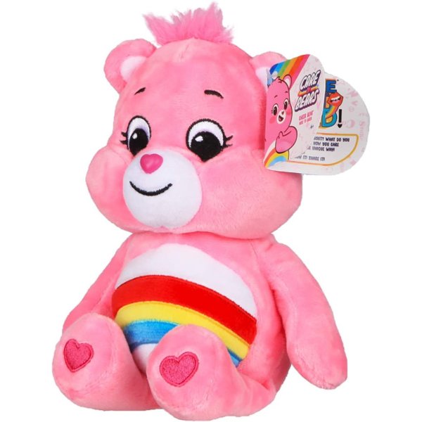 care bears cheer bear bean plush, 9 inches1