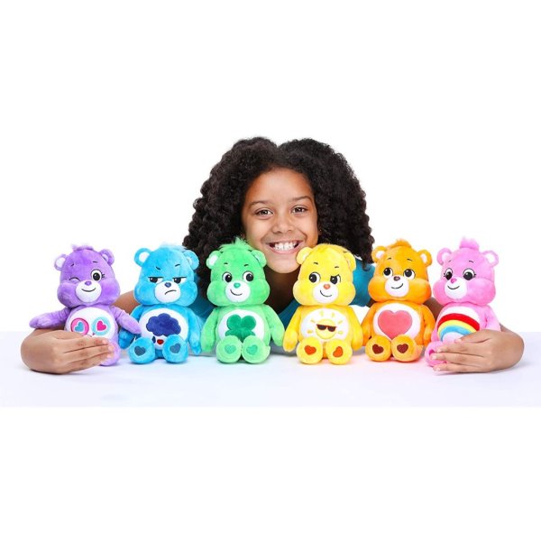 care bears cheer bear bean plush, 9 inches2