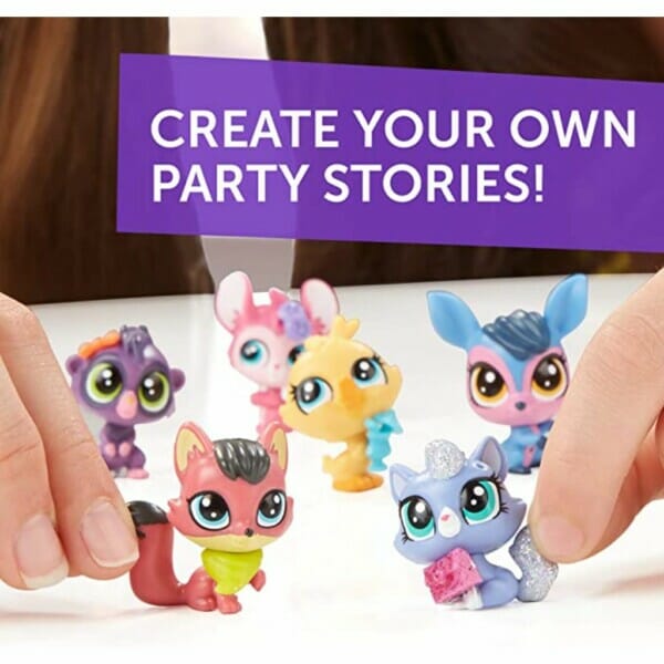 littlest pet shop pet party spectacular collector pack toy 4