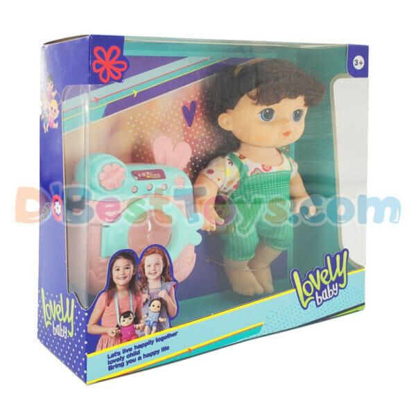lovely baby dark brown hair2