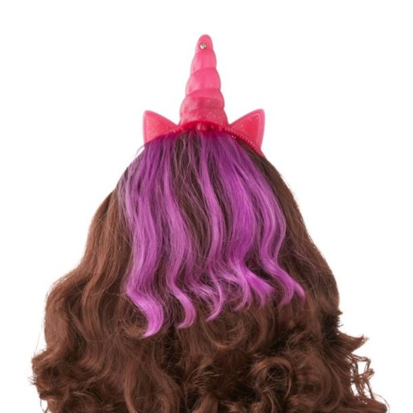 my life as poseable unicorn trainer 18 doll, dark brunette 3