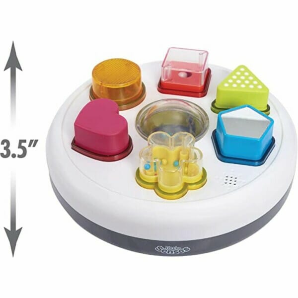 early learning centre little senses glowing highchair toy 3