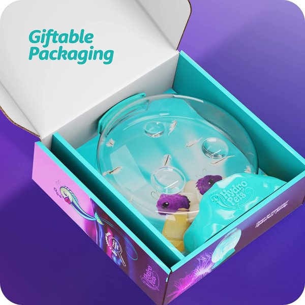 hydropets live sea pets habitat kit, light up tank science experiments kits4