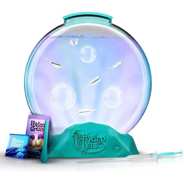 hydropets live sea pets habitat kit, light up tank science experiments kits7