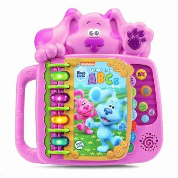 leapfrog blues clues and you! skidoo into abcs book for kids, magenta 1
