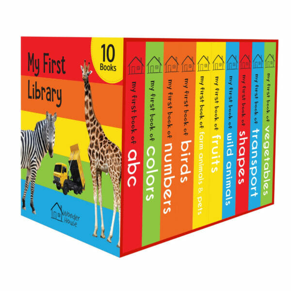 my first library boxset of 10 board books for kids board book1