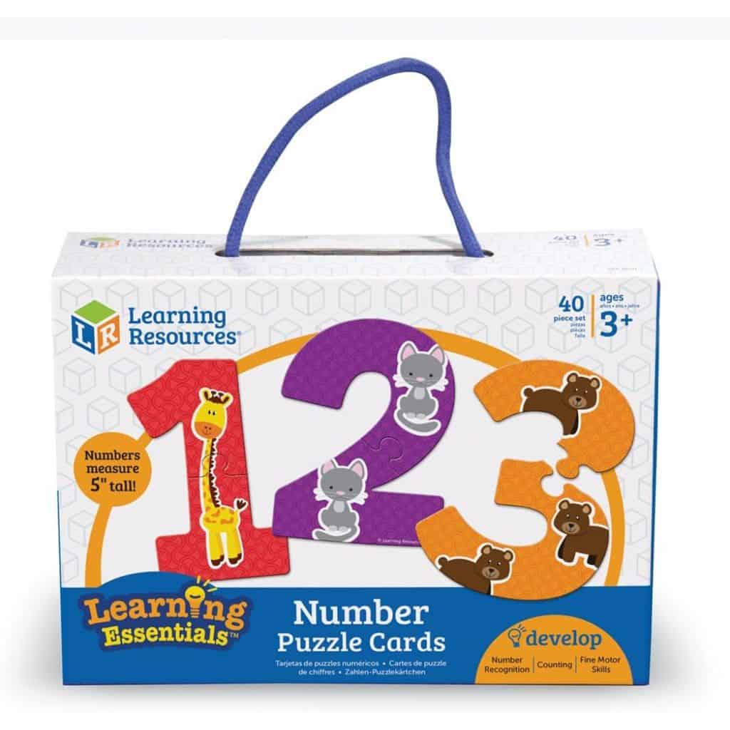 number puzzle cards number puzzle cards