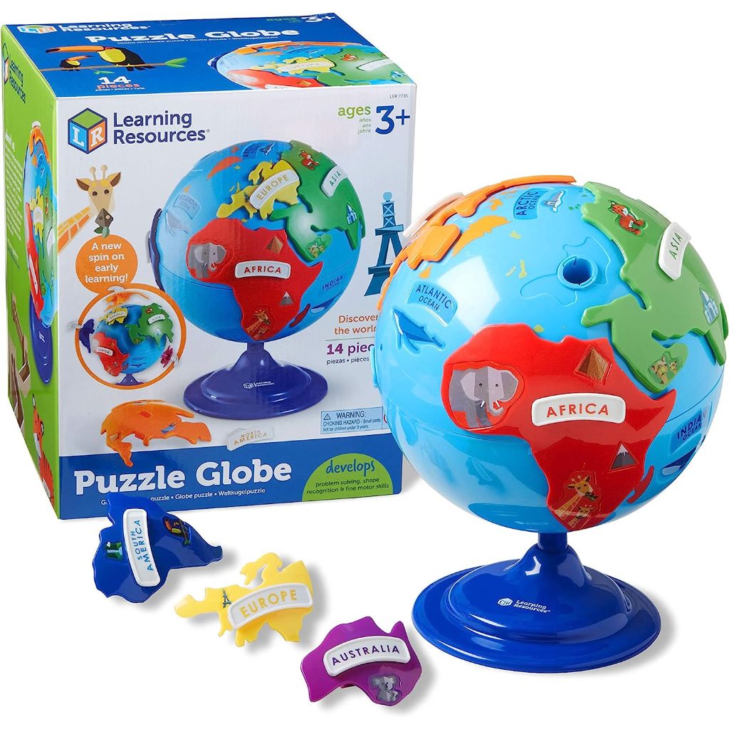 puzzle globe