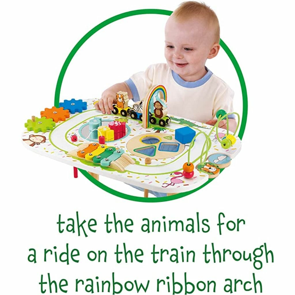 Early learning store centre train table