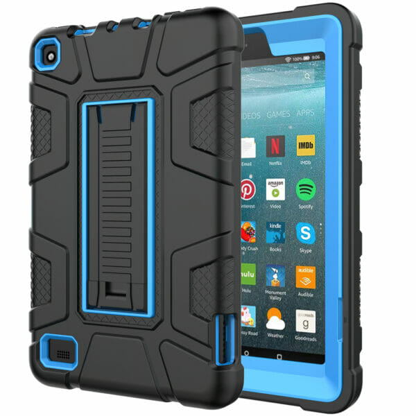fire hd 7″ tablet case – black and blue1