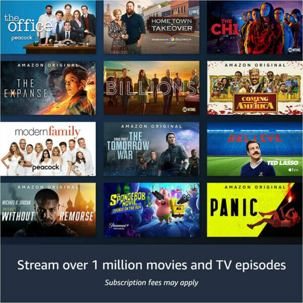 fire tv stick 4k streaming device with latest alexa voice remote (includes tv controls), dolby vision4