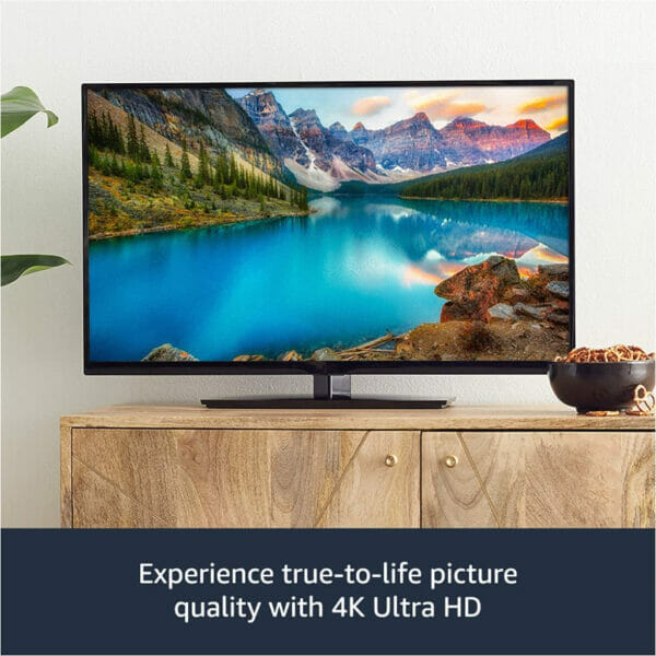 fire tv stick 4k streaming device with latest alexa voice remote (includes tv controls), dolby vision5