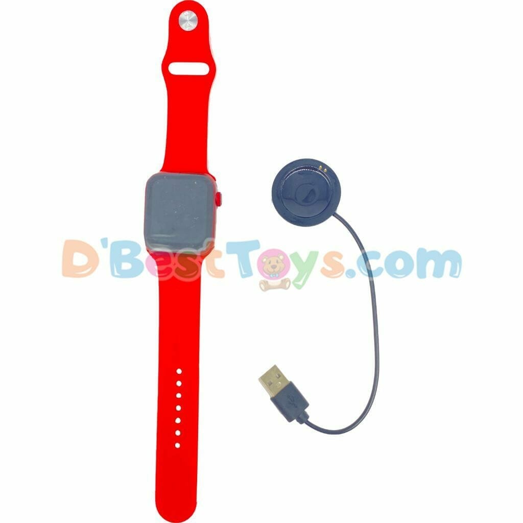 multifunctional touch screen watch red3