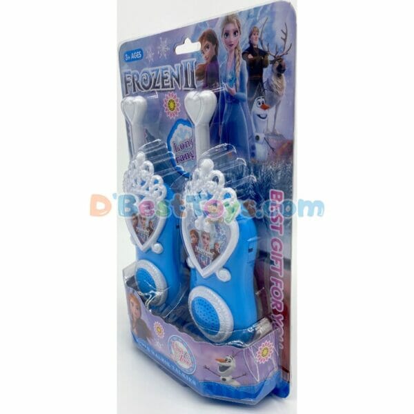 walkie talkies (2pcs) blue frozen heart2