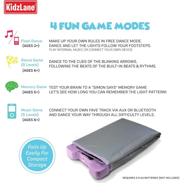 kidzlane light up bluetooth dance mat2