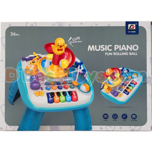 music piano with fun rolling ball (1)