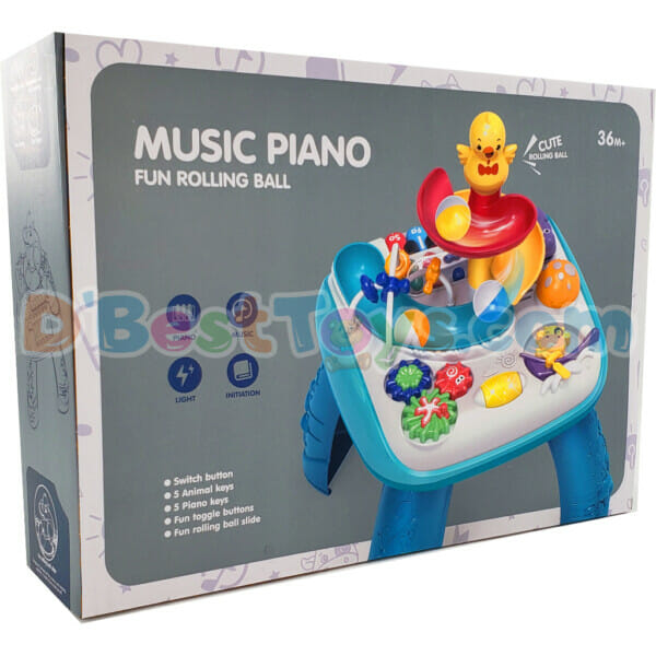 musical piano with fun rolling ball (3)