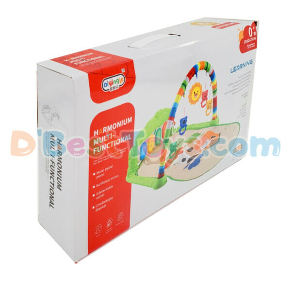 baby activity play mat green (2)