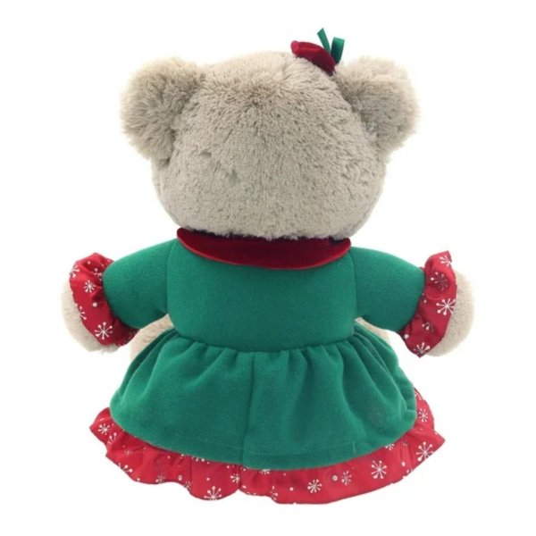 holiday time, snowflake girl teddy4