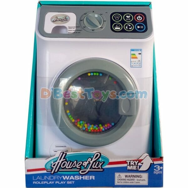 house of lux role play set laundry washer1