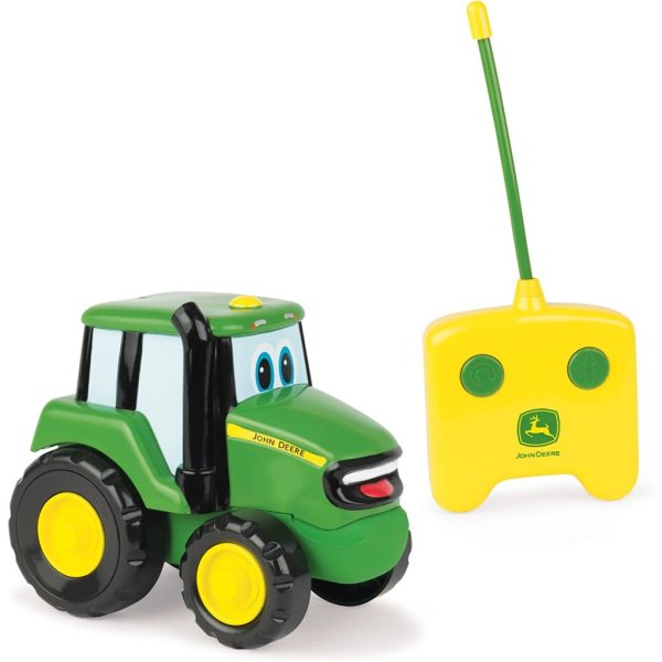 john deere radio controlled johnny tractor toy, john deere tractor toys, remote control toy tractor for toddlers