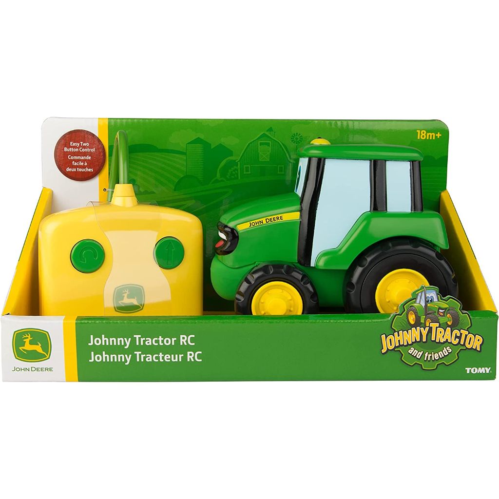 john deere radio controlled johnny tractor toy, john deere tractor toys, remote control toy tractor for toddlers4