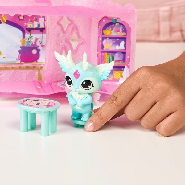 magic mixies mixlings magic castle, expanding playset with wand that reveals 5 magic moments, for kids aged 5 and up8