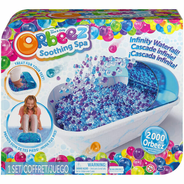 orbeez, soothing foot spa with 2,000 orbeez water beads, kids spa1