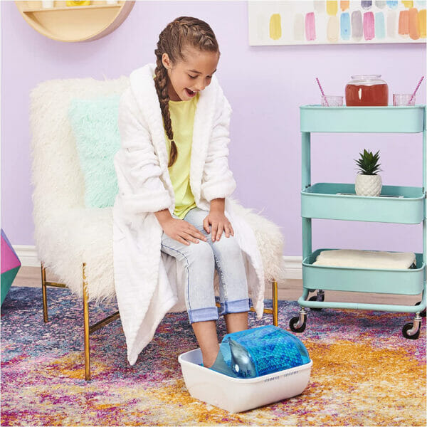 orbeez, soothing foot spa with 2,000 orbeez water beads, kids spa3