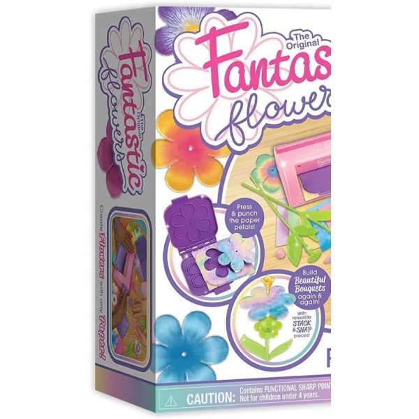playmonster fantastic flowers classic paper flower arts and craft kit1