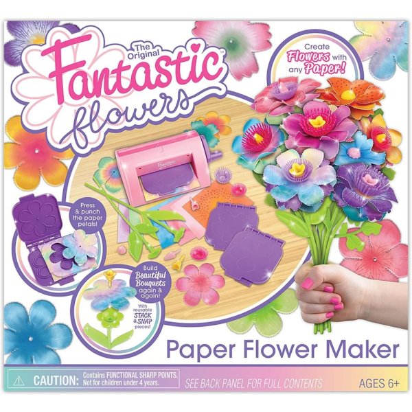 playmonster fantastic flowers classic paper flower arts and craft kit6