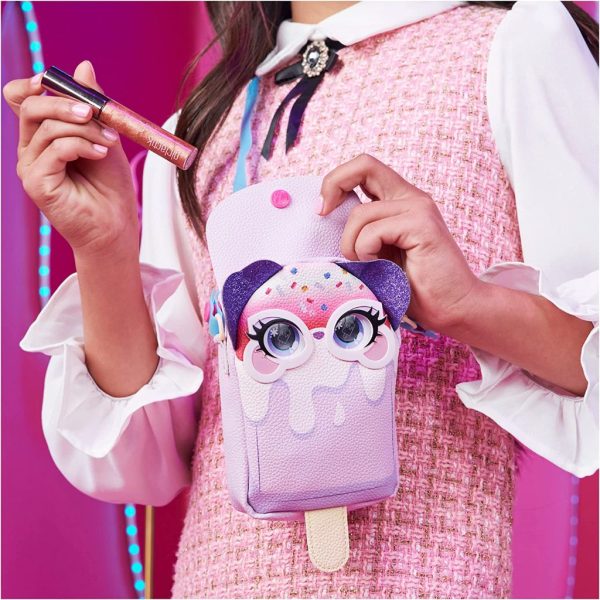 purse pets, treat yo self pupsicle interactive pet toy and handbag 4
