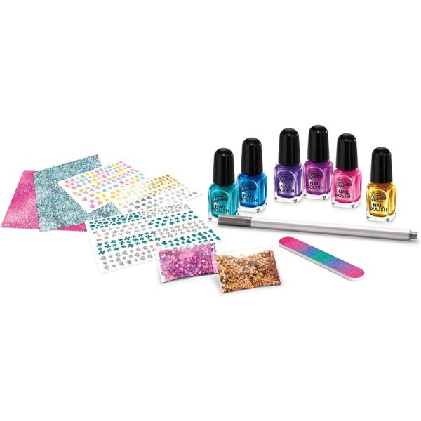 shimmer 'n sparkle metallic rainbow nail art design kit2