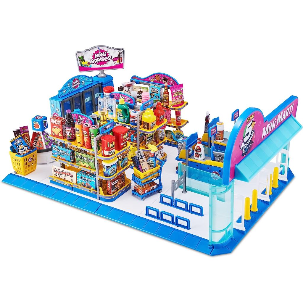 5 surprise mini brands mini mart playset by zuru (series 4) exclusive and mystery collectibles (4)